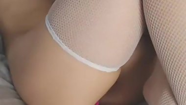 Sexy body solo # white tights