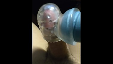 Cuming in my Vibrating cup