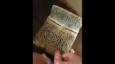 My pillow gets all the full bladder of wonderful piss