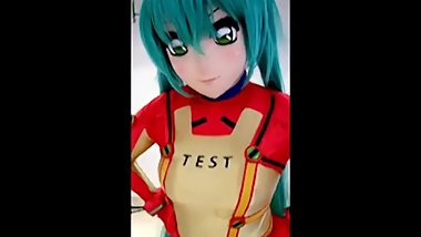 Kigurumi Hatsune Miku / Asuka Test Plugsuit crossover