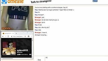 Omegle perfect teen showing amazing body