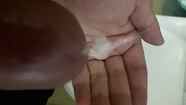 Korean male masturbation and cumshot