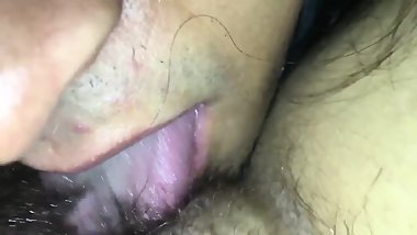 Daddy eating me out while on acid