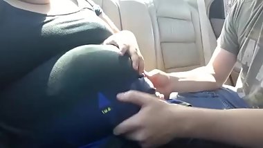 greedy bbw getting belly rubs after buffet