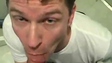 Drinking classmate's piss from the tap in the bathroom