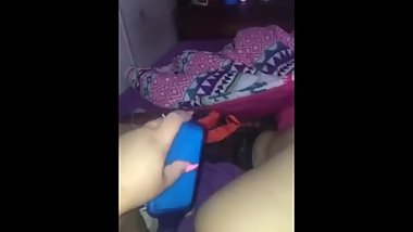 Playing with a brush