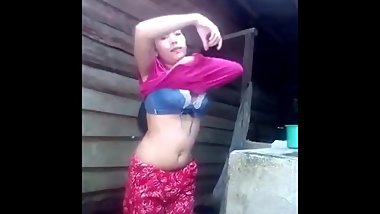 Collage teen showing everything