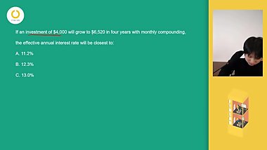 CFAä¸€çº§level 1 æ•°é‡åˆ†æž