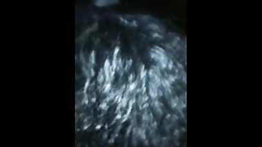 Quick blowjob from ebony teen