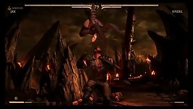 Watch the hot and sexy SINDEL from Mortal Kombat X