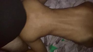 Seduced straight neighbor fucking dog style horny teen with wet ass hole