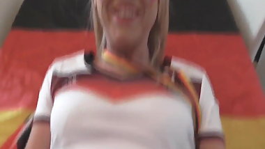 German Football Fan Likes Hot Anal Fuck