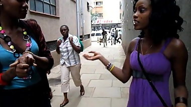 Ebony Lesbian Teens Eat Pussy In Public Bathroom