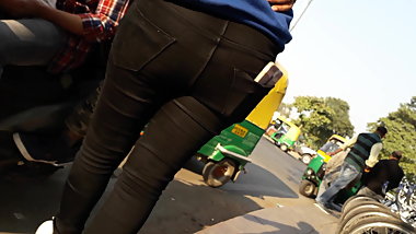Indian Girl In Tight Jeans