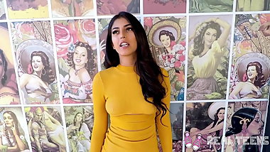 Real Teens - Amatuer latina teen Sophia Leone POV sex