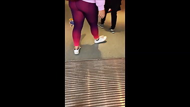 Leggins Arsch