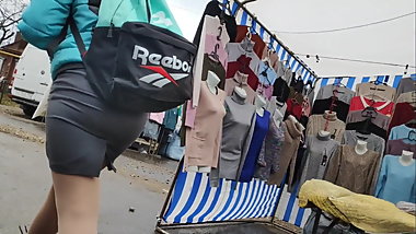 Big butts schoolgirl in tigth skirts