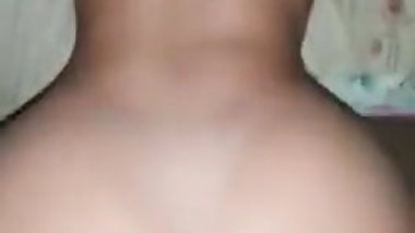 Sexy brunette teen in doggystyle