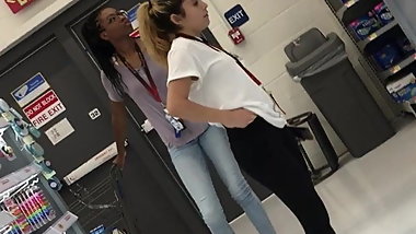College teen beauty and slim booty