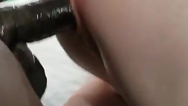 Black bull takes a skinny teen BBC