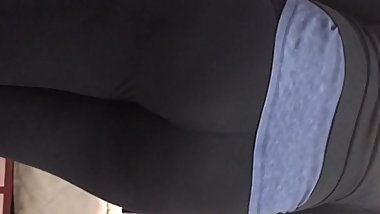 Thick yoga pants teen