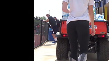 Following Pig Tails in Spandex