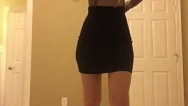 Blondie undressing