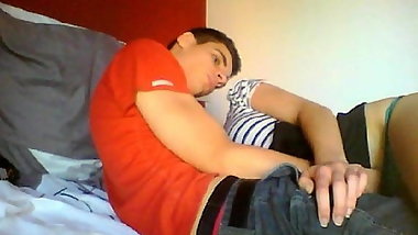 Webcam remote Joana 3 with boyfriend