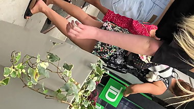 Candid teen