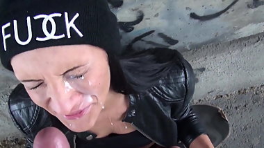 Massive Facial Cumshot #3