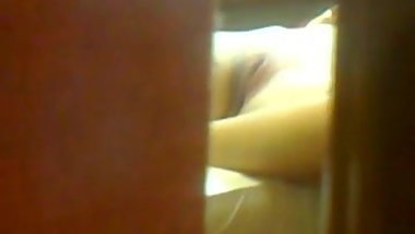 Teengirl is waxing her pussy