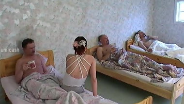 Russian Teen Lola Gangbanged Part 4