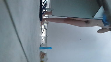 Young Teen Spied in French Camping Shower 1