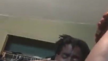 BBC eats her black pussy