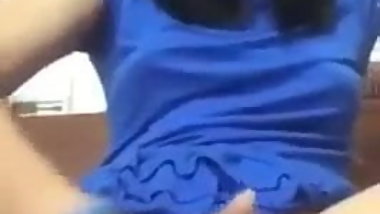 Asian Teen masturbating