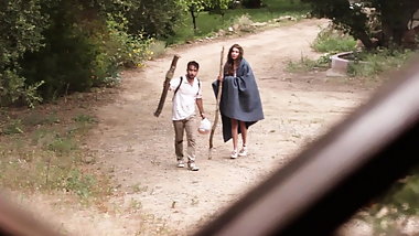 Elena Koshka offers her pussy for some food