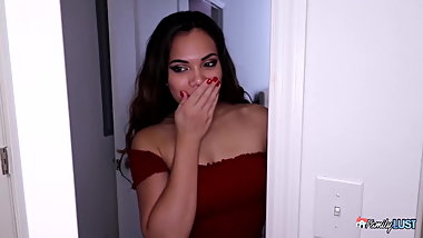 Teen Latina gets fucked