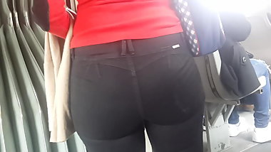 Rich Teen in tight black jeans - 2