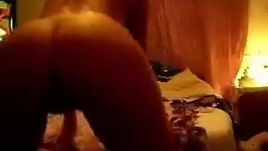 Blonde British chav teen with a mega tight arse