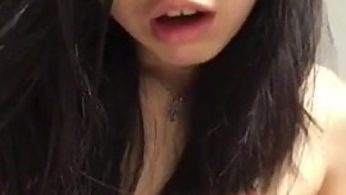 Asian Girl Friend Selfie Vid