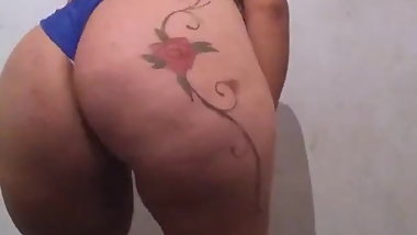 Vanessa Vanessa Clelia De Souza dancando de calcinha