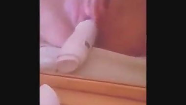 Deoflasche im jungen Loch!