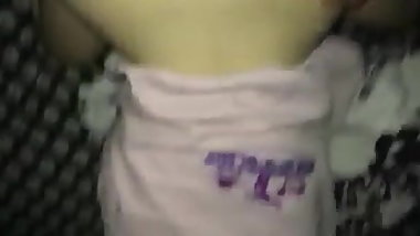 Big cock tears up teen girls tight pussy from behind