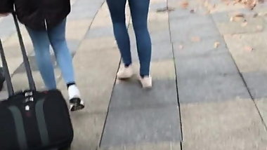 German Teen Ass in Jeans - Please comment