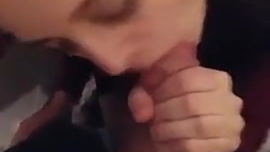 German girl blows on class ride