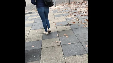 Hot German Teen Ass in Jeans - Please comment