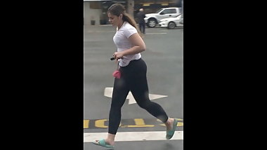 Curvy Teen Boobs Jiggle