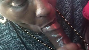 Black street walker caught me recording