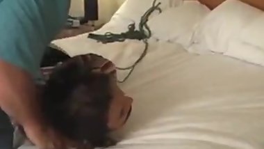 Ana MarÃ­a hogtied after party
