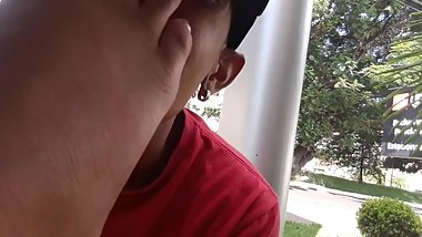 sentindo o cheiro do chulÃ© na rua da novinha abordagem part 2